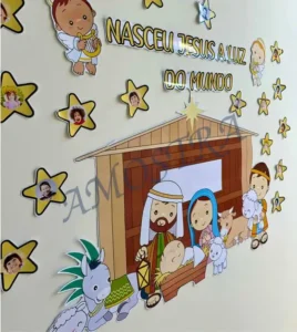 Amostra do material 25- Painel Natal Cristão