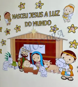 Amostra do material 25- Painel Natal Cristão