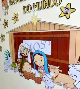 Amostra do material 25- Painel Natal Cristão