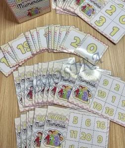 Amostra do material 26- Bingo Numerais
