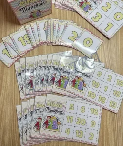 Amostra do material 26- Bingo Numerais