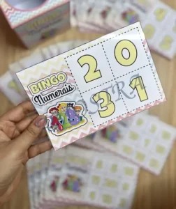 Amostra do material 26- Bingo Numerais