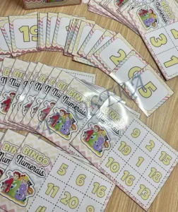 Amostra do material 26- Bingo Numerais