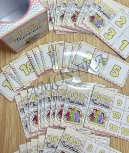 Amostra do material 26- Bingo Numerais