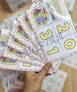 Amostra do material 26- Bingo Numerais