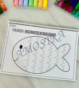 Amostra do material 26- Peixinho Pontilhado