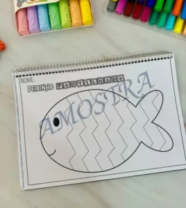 Amostra do material 26- Peixinho Pontilhado