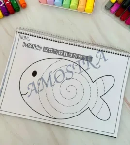 Amostra do material 26- Peixinho Pontilhado