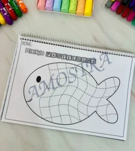 Amostra do material 26- Peixinho Pontilhado