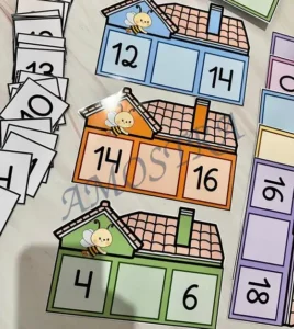 Amostra do material 27- Casinha dos Números