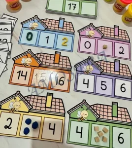 Amostra do material 27- Casinha dos Números