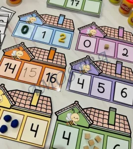 Amostra do material 27- Casinha dos Números