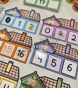 Amostra do material 27- Casinha dos Números