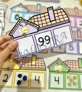 Amostra do material 27- Casinha dos Números