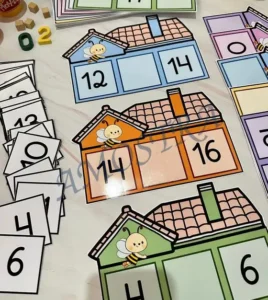 Amostra do material 27- Casinha dos Números