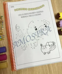 Amostra do material 28- Desenho Enumerado