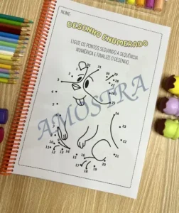 Amostra do material 28- Desenho Enumerado