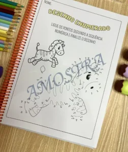 Amostra do material 28- Desenho Enumerado