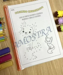 Amostra do material 28- Desenho Enumerado