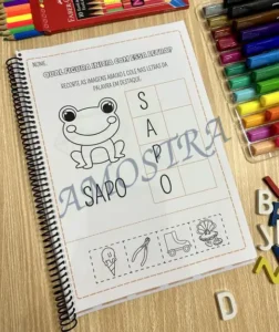 Amostra do material 29- Apostila Atividades Letra Inicial
