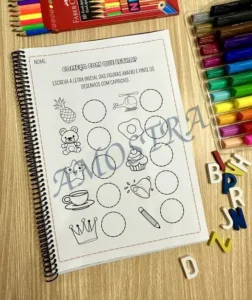 Amostra do material 29- Apostila Atividades Letra Inicial