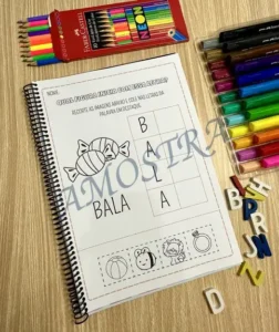 Amostra do material 29- Apostila Atividades Letra Inicial