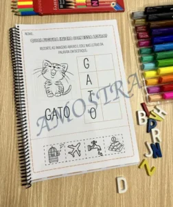 Amostra do material 29- Apostila Atividades Letra Inicial