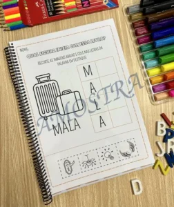 Amostra do material 29- Apostila Atividades Letra Inicial