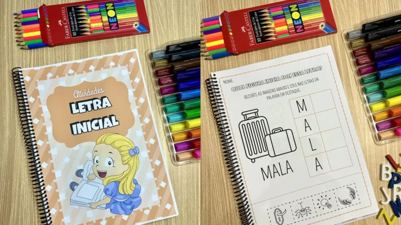 29 apostila atividades letra inicial capa