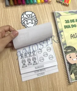 Amostra do material 29- Atividades Dia do Soldado