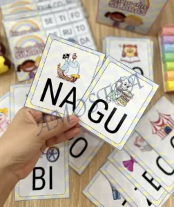 Amostra do material 29- Bingo Sílabas Simples