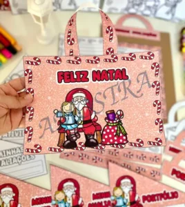 Amostra do material 29- kit Capas de Atividades Papai Noel