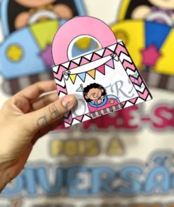 Amostra do material 29- Painel e sacolinha Volta às Aulas Parque de diversões