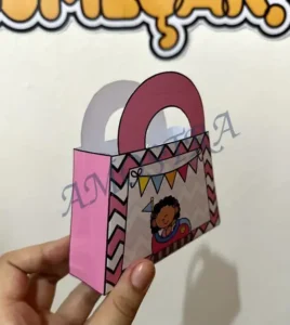 Amostra do material 29- Painel e sacolinha Volta às Aulas Parque de diversões