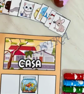Amostra do material 3- Casinha dos Animais