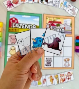 Amostra do material 3- Casinha dos Animais