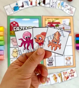 Amostra do material 3- Casinha dos Animais