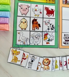 Amostra do material 3- Casinha dos Animais