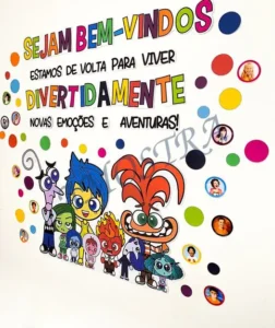 Amostra do material 3- Painel Volta às Aulas Divertidamente