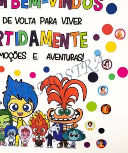 Amostra do material 3- Painel Volta às Aulas Divertidamente