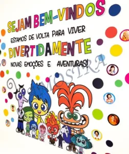 Amostra do material 3- Painel Volta às Aulas Divertidamente