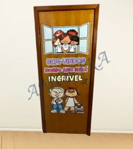 Amostra do material 31- Decoração de porta