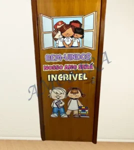 Amostra do material 31- Decoração de porta