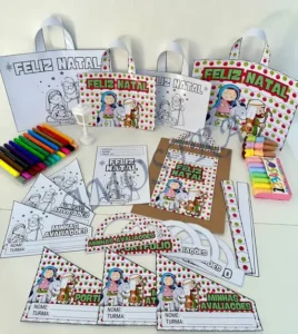 Amostra do material 31- kit Capas Natal Cristão