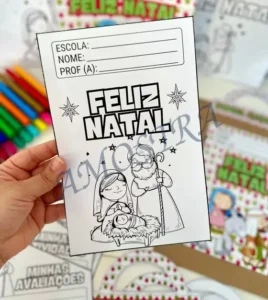Amostra do material 31- kit Capas Natal Cristão