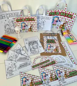 Amostra do material 31- kit Capas Natal Cristão