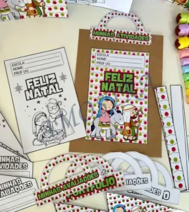 Amostra do material 31- kit Capas Natal Cristão