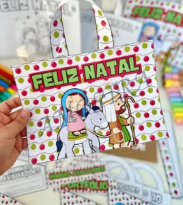 Amostra do material 31- kit Capas Natal Cristão