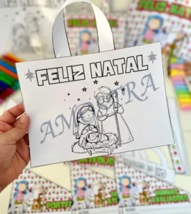 Amostra do material 31- kit Capas Natal Cristão