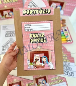 Amostra do material 32- kit Capas Natal cristão 2